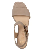 ara Bethel Suede Pump Sandals