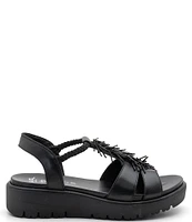 ara Bristol Banded Platform Wedge Sandals