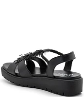 ara Bristol Banded Platform Wedge Sandals