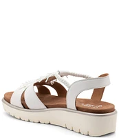 ara Bristol Banded Platform Wedge Sandals