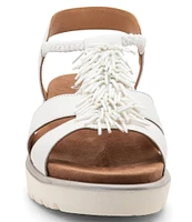 ara Bristol Banded Platform Wedge Sandals