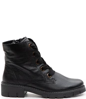 ara Debbie Leather Lace Up Booties