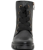 ara Debbie Leather Lace Up Booties