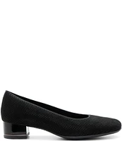 ara Gabrielle Dot Print Suede Pumps