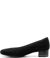 ara Gabrielle Dot Print Suede Pumps