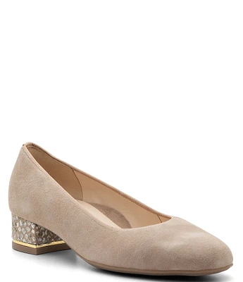 ara Gabrielle Suede Pumps