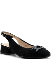 ara Gallant Suede Slingback Pumps