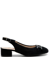 ara Gallant Suede Slingback Pumps