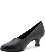 ara Kit Leather Kitten Heel Pumps