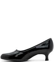 ara Kit Patent Leather Kitten Heel Pumps