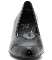 ara Kit Patent Leather Kitten Heel Pumps