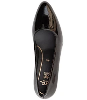 ara Kit Patent Leather Kitten Heel Pumps