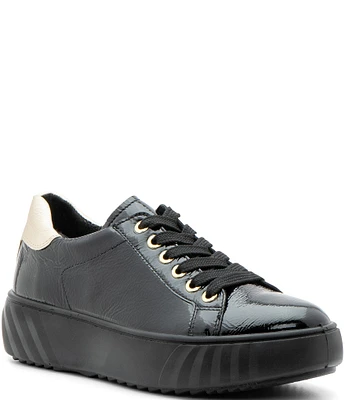 ara Mikky Patent Leather Platform Sneakers