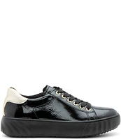 ara Mikky Patent Leather Platform Sneakers