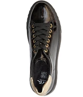 ara Mikky Patent Leather Platform Sneakers