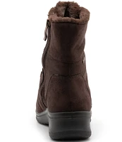 ara Montreal Waterproof Suede Faux Fur Lined Booties