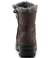 ara Montreal Waterproof Suede Faux Fur Lined Booties