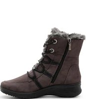 ara Montreal Waterproof Suede Faux Fur Lined Booties