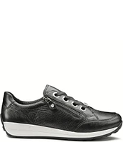 ara Ollie Leather Zip Sneakers