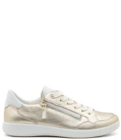 ara Ramona Side Zip Metallic Sneakers