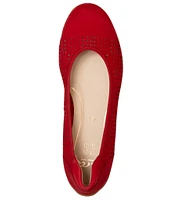 ara Sarah Perforated Ballet Flats