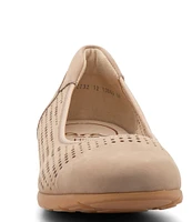 ara Sarah Perforated Ballet Flats