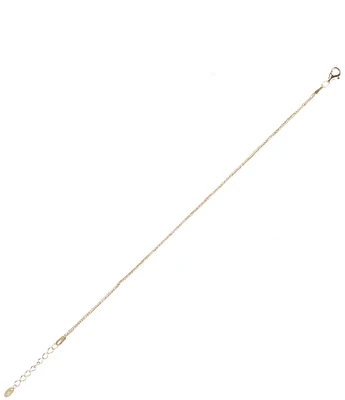 Argento Vivo Alternating Oval Chain Line Bracelet