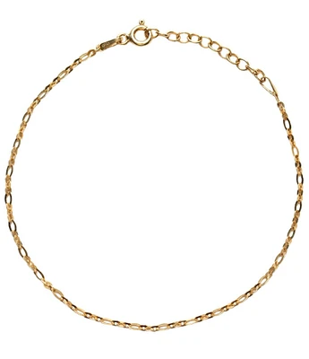 Argento Vivo Mini Wheat Chain Line Bracelet