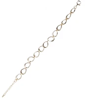Argento Vivo Oval Link Line Bracelet