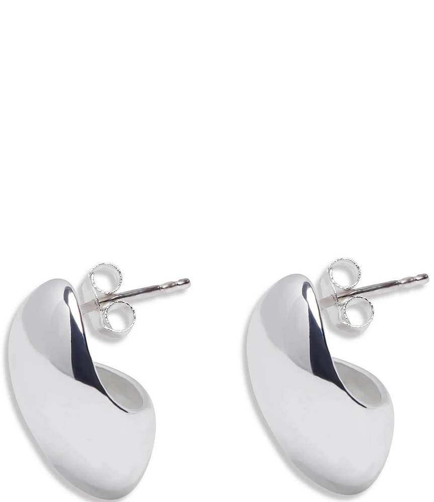 Argento Vivo Sterling Silver Bold Statement Stud Earrings