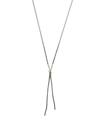 Argento Vivo Sterling Silver Lariat Necklace