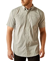 Ariat 360 Airflow Classic Fit Short Sleeve Dot Pattern Shirt