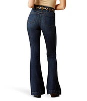 Ariat Alexa Stretch Denim Slim Fit High-Rise Flare Jeans