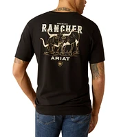 Ariat American Rancher Short Sleeve Graphic T-Shirt