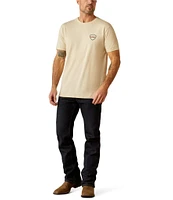 Ariat Barbed Flag Short Sleeve Graphic T-Shirt