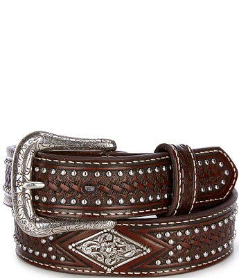 Ariat Big Boys 24-30 Diamond Shape Concho Belt