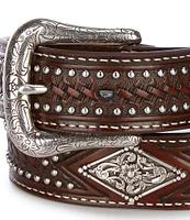 Ariat Big Boys 24-30 Diamond Shape Concho Belt