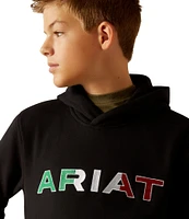 Ariat Big Boys 7-14 Long Sleeve Mexico Hoodie