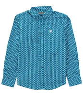 Ariat Big Boys 7-14 Long Sleeve Petey Classic Shirt