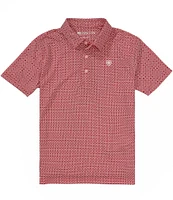Ariat Big Boys 7-14 Short Sleeve Tek Polo Shirt