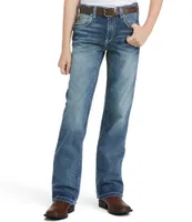 Ariat Big Boys 7-16 B4 Relaxed Coltrane Bootcut Denim Jeans