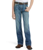 Ariat Big Boys 7-16 B4 Relaxed Boundary Bootcut Denim Jeans