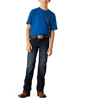 Ariat Big Boys 7-16 Romeo B5 Slim Fit Straight Leg Jeans