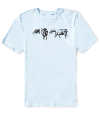 Ariat Big Girls 7-16 Short-Sleeve Born To Farm T-Shirt