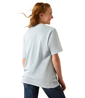 Ariat Big Girls 7-16 Short-Sleeve Born To Farm T-Shirt