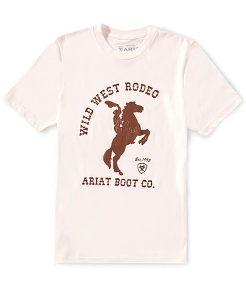 Ariat Big Girls 7-16 Short-Sleeve Wild West Rodeo T-Shirt