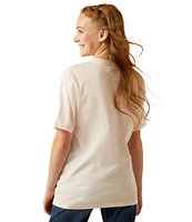 Ariat Big Girls 7-16 Short-Sleeve Wild West Rodeo T-Shirt