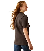 Ariat Big Girls 7-16 Short-Sleeve Yee Haw T-Shirt