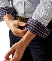 Ariat Classic-Fit Danny Wrinkle-Free Printed Long Sleeve Woven Shirt