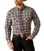 Ariat Classic Fit Relentless Pursuit Long Sleeve Plaid Performance Shirt